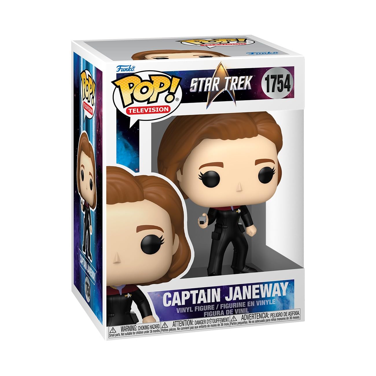 Amazon.com: Funko Pop! TV: Star Trek Voyager - Captain Janeway